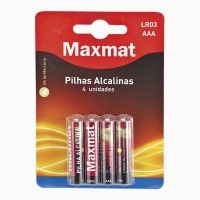 Pilha Alcalina LR03 AAA Pilha Alcalina LR03 AAA