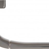 Puxador Porta 119 Roseta Alumínio Niquelado Escovado Puxador Porta 119 Roseta Alumínio Niquelado Escovado