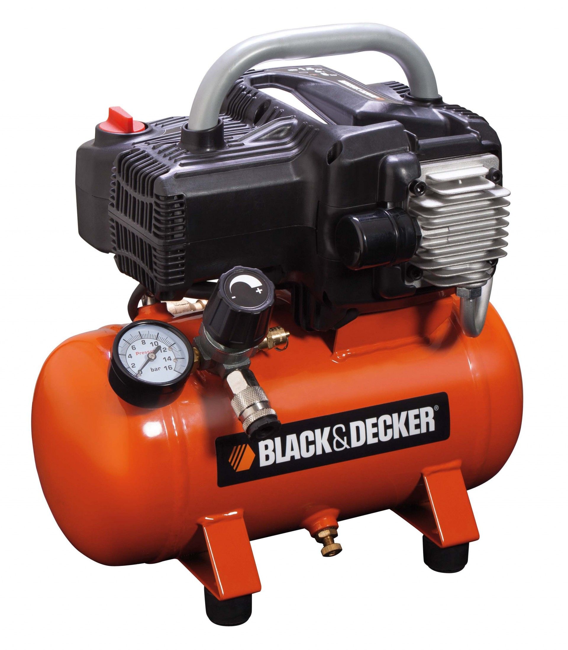 Compressor 6L BLACK+DECKER 1,5 HP