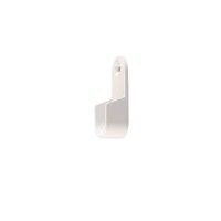 Suporte Oval Branco para Roupeiro Suporte Oval Branco para Roupeiro