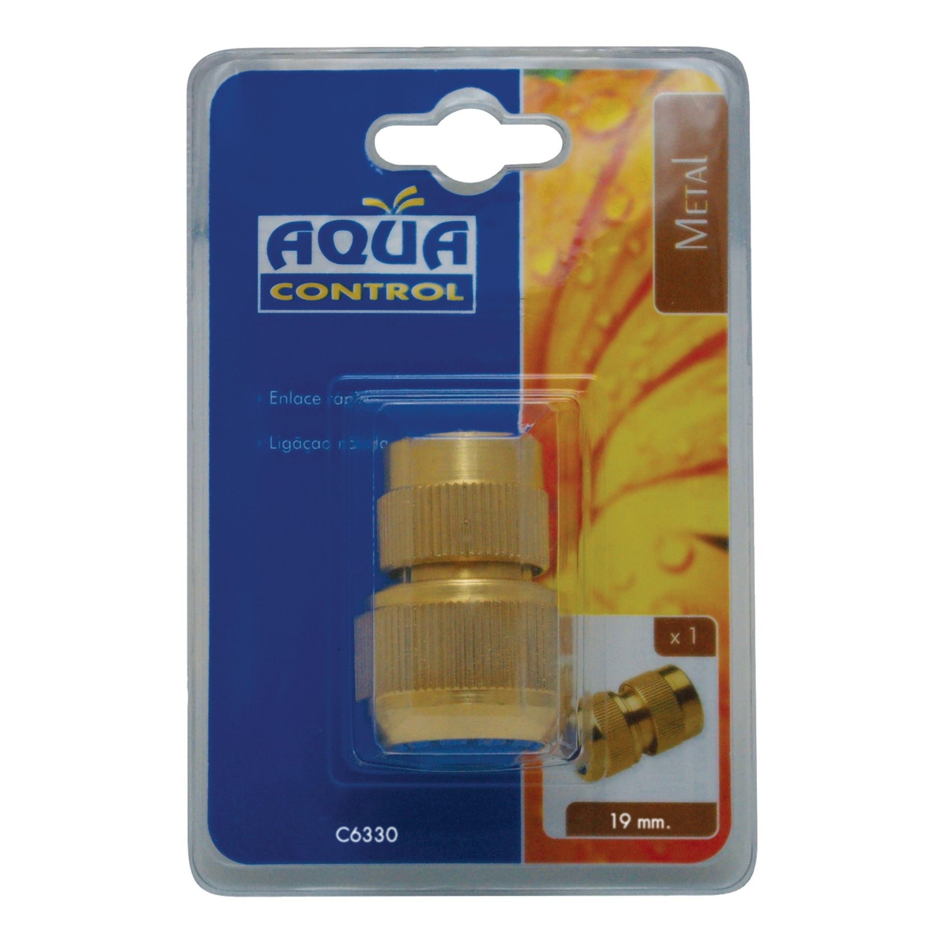 Ligação Mangueira 15mm metal