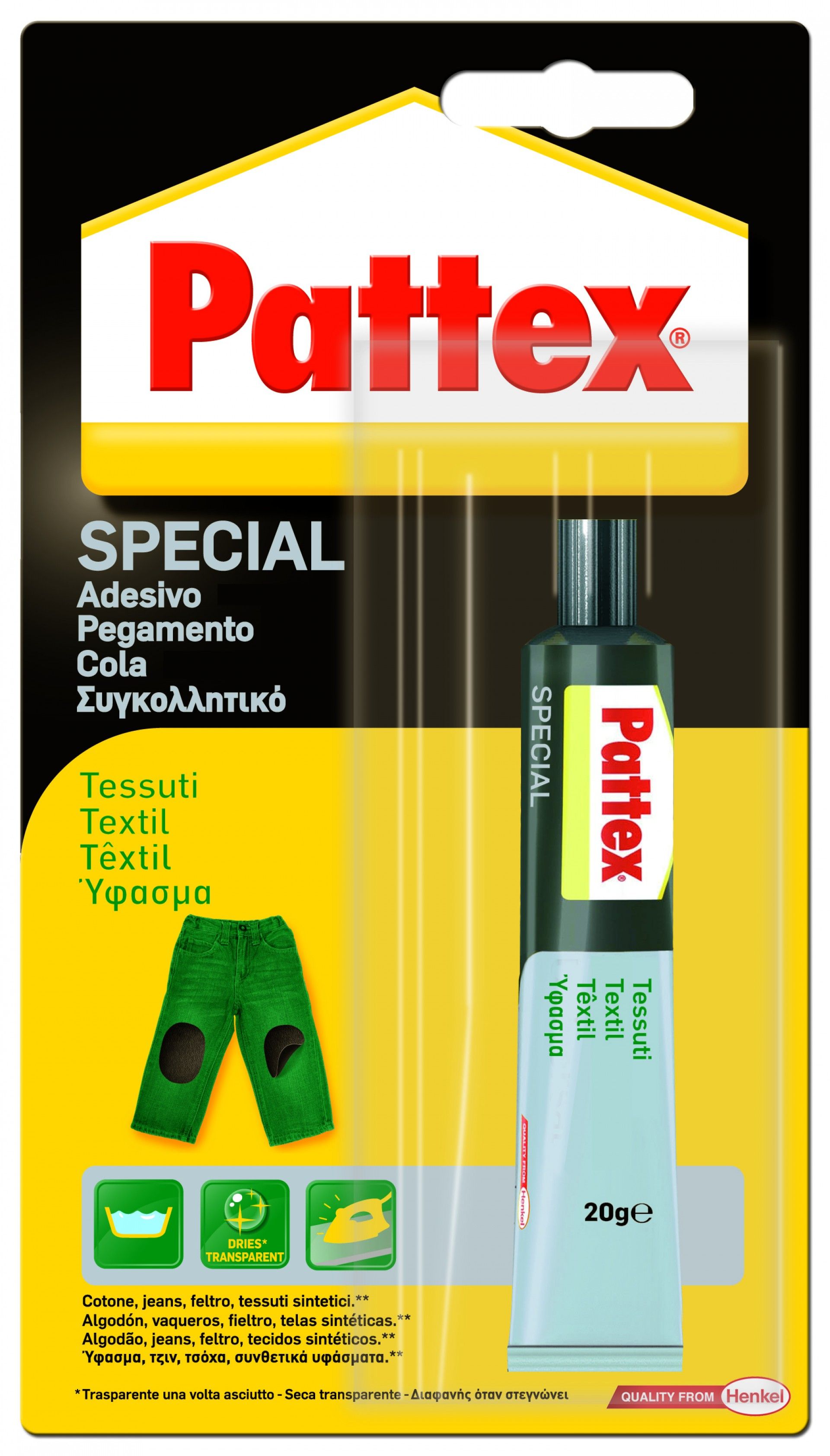 Cola Textil Pattex 20g
