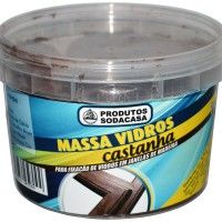 Massa Vidraceiro Castanho 1kg Massa Vidraceiro Castanho 1kg