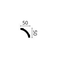 Sanca em Poliestireno Nomastyl B5 50x50mm-2m Sanca em Poliestireno Nomastyl B5 50x50mm-2m