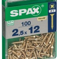 SPAX CP YELLOX 2,5x12mm M SPAX CP YELLOX 2,5x12mm M