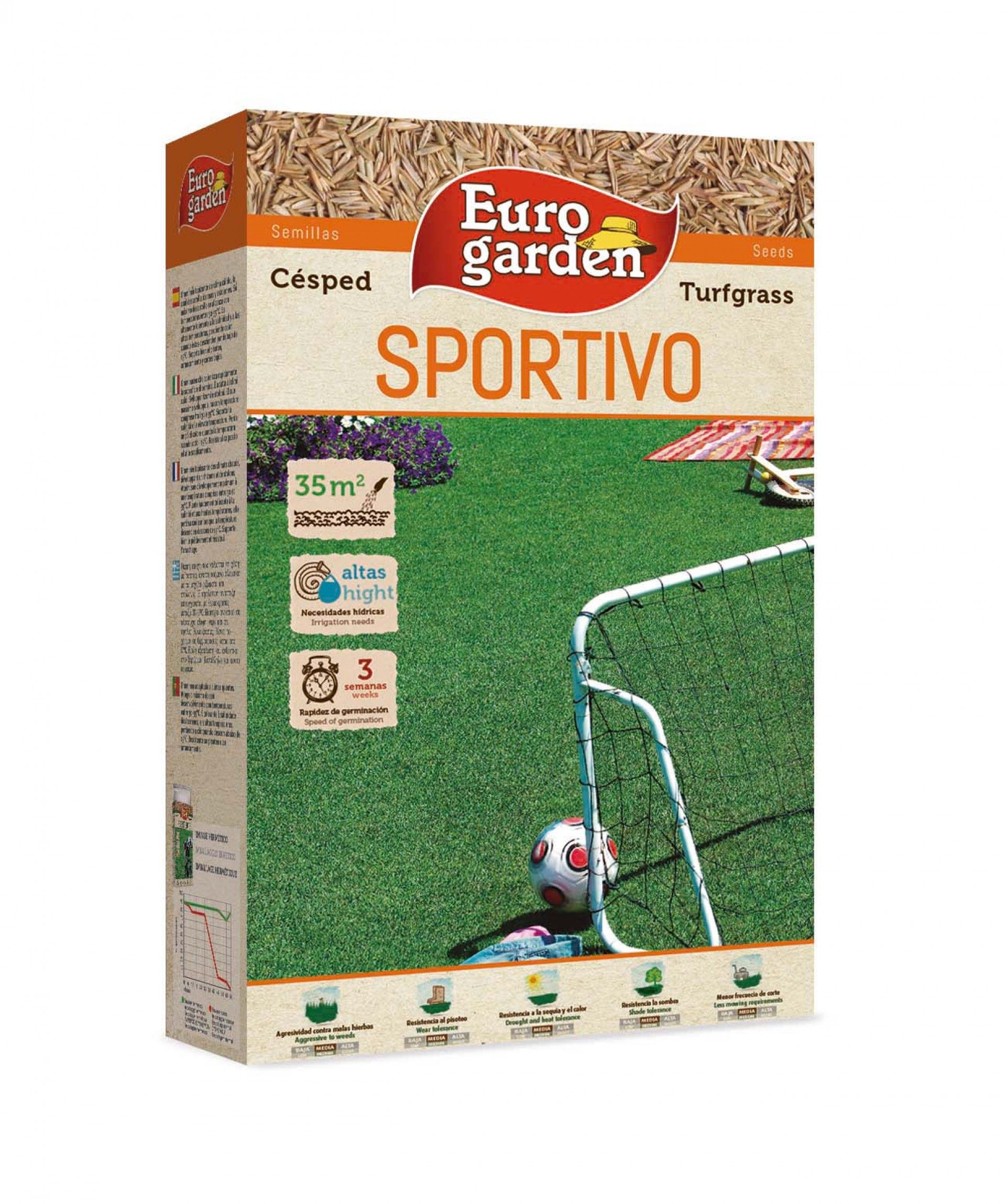 Sementes De Relva Desportiva 1kg