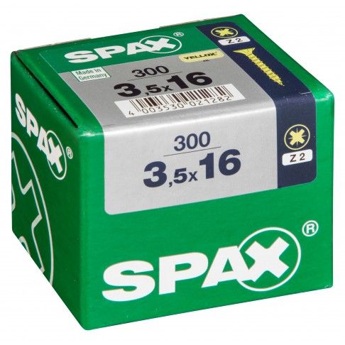 SPAX CP YELLOX 3,5x16mm L SPAX CP YELLOX 3,5x16mm L