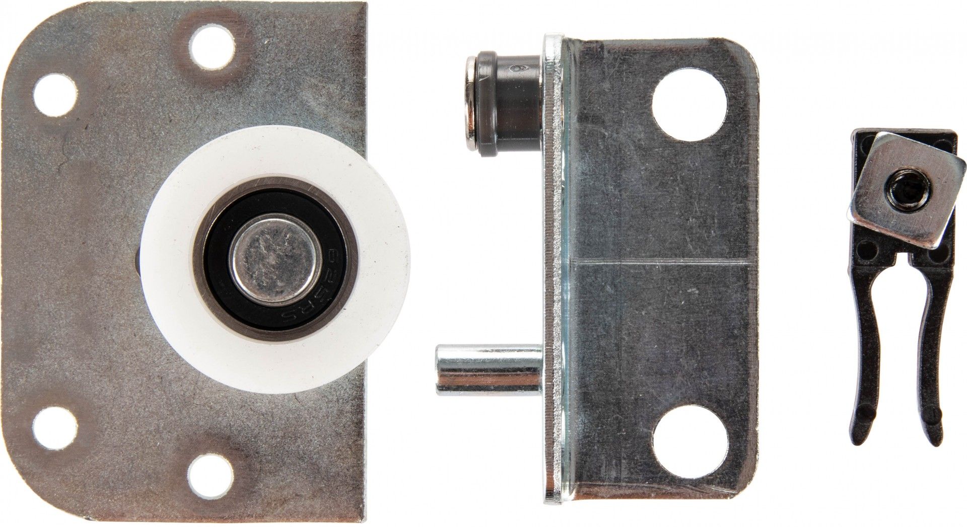 Kit Acessórios Porta Deslizante Móvel Preto