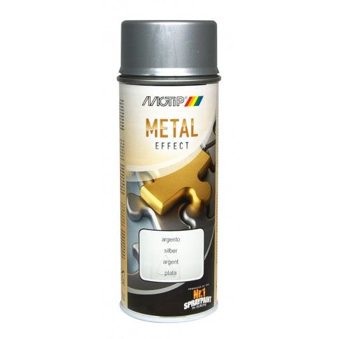 Spray Motip Efeito Prata Spray Motip Efeito Prata