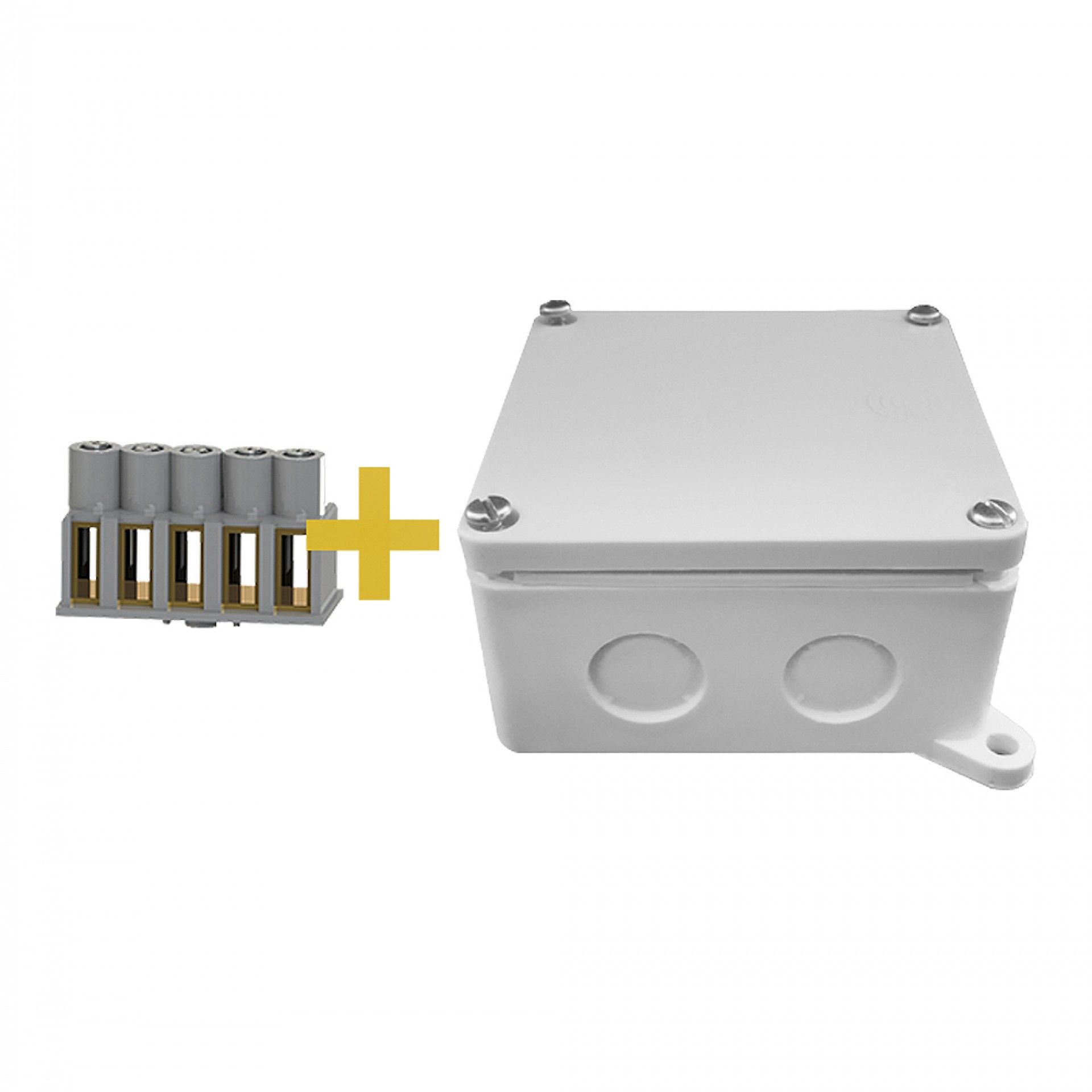 Caixa Derivação Estanque s/ Boquilhas 86x86x34 8 Entradas