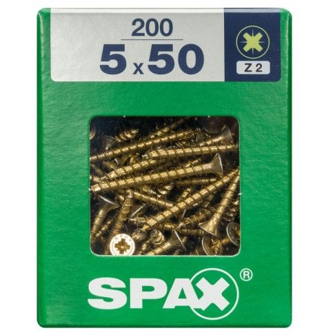 SPAX CP YELLOX 5x50mm XL SPAX CP YELLOX 5x50mm XL