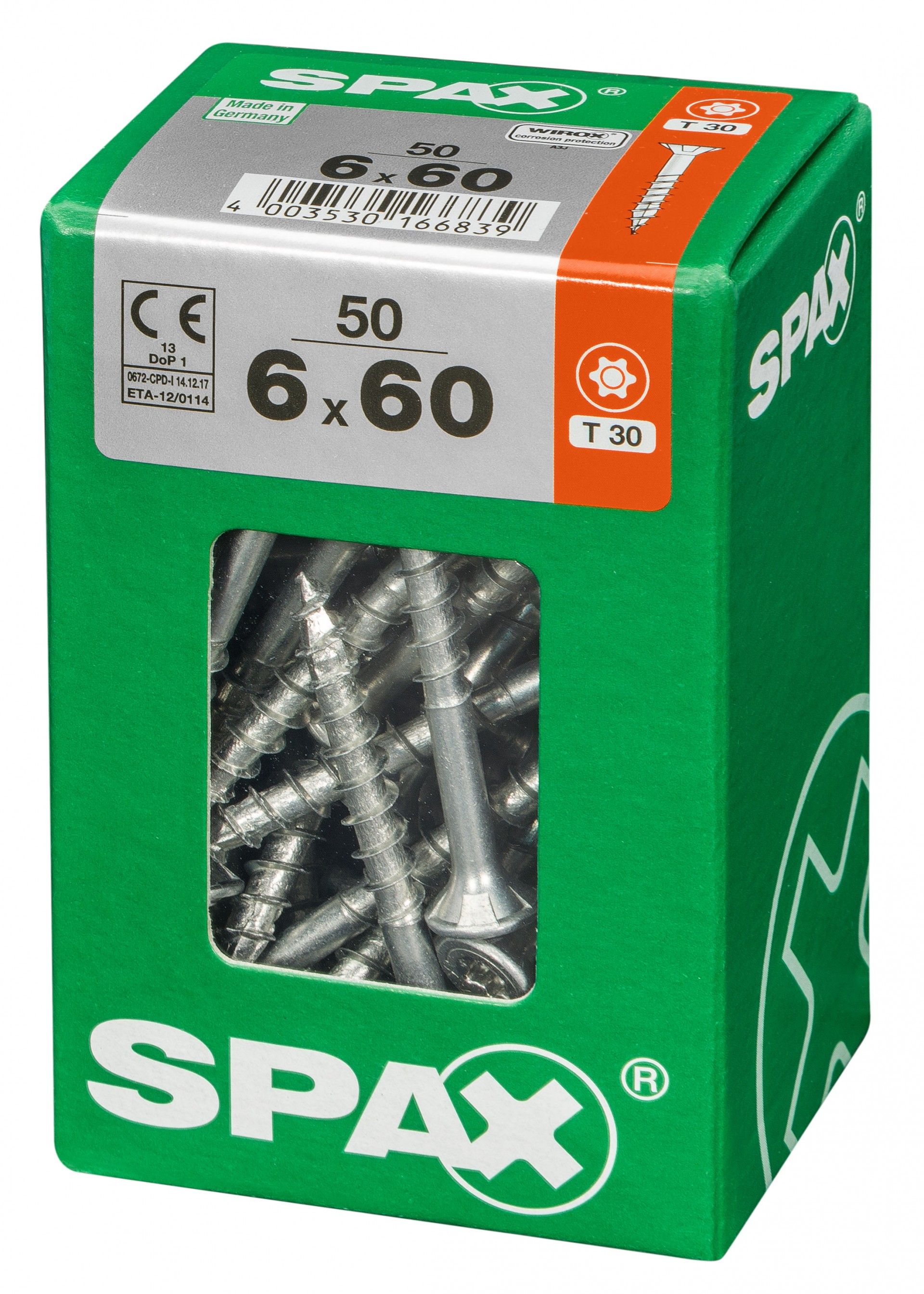 SPAX TRX CP WIROX 6x60mm L