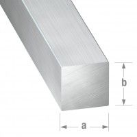 Perfil Quadrado Alumínio Bruto 8x8mm-1m Perfil Quadrado Alumínio Bruto 8x8mm-1m