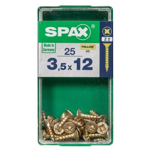 SPAX CP YELLOX 3,5x12mm S 