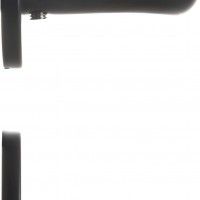 Puxador De Porta Curva 12 Preto Puxador De Porta Curva 12 Preto