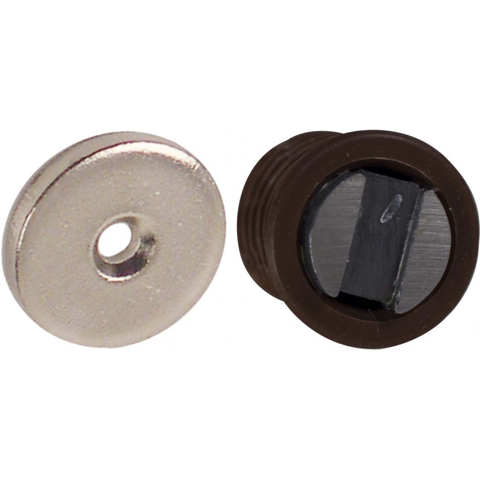 Trinco Magn�tico Ajust�vel Castanho 
