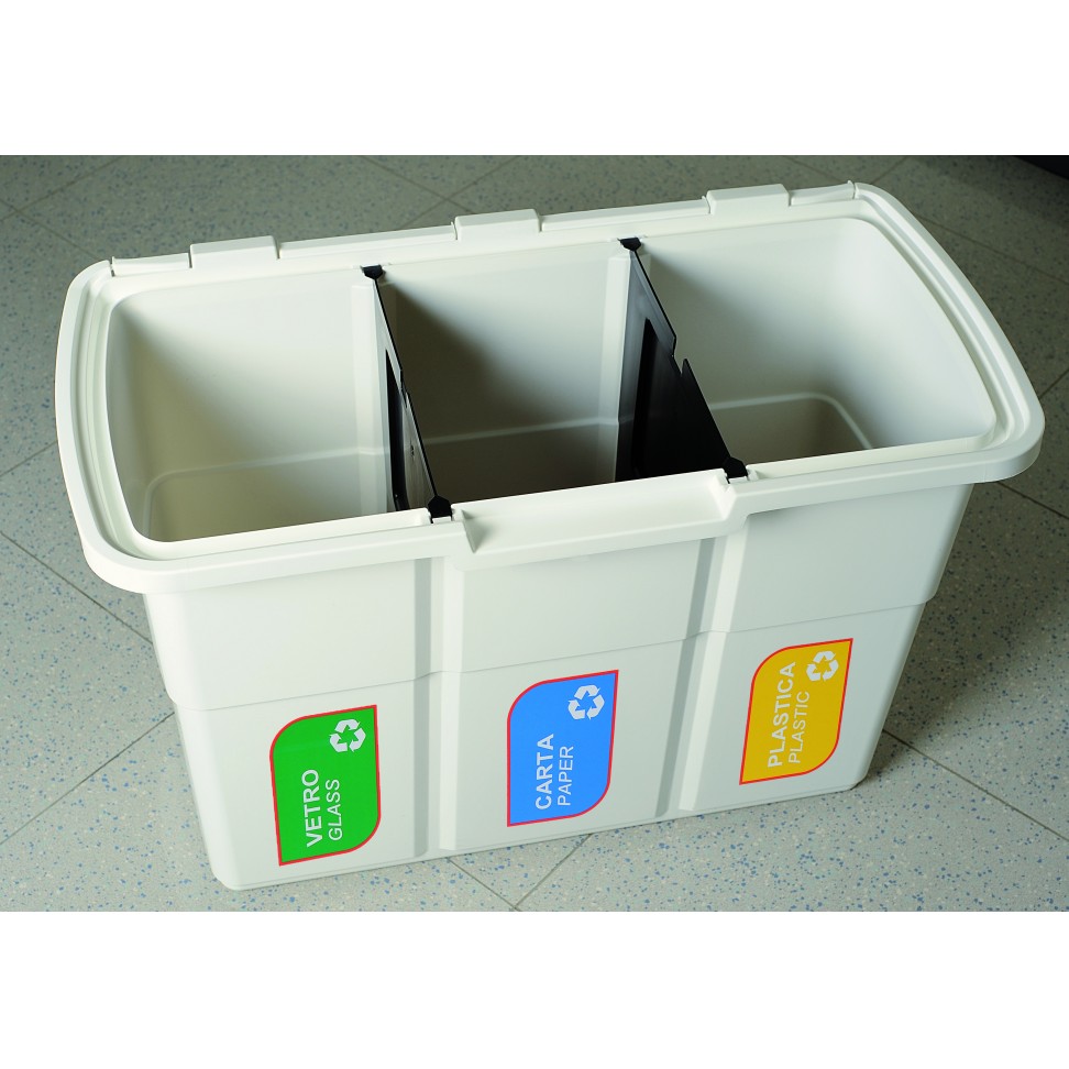 Ecoponto Dom�stico 75L Branco