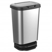 Balde c/pedal 40L c/ fecho amortecido JIVE Balde c/pedal 40L c/ fecho amortecido JIVE