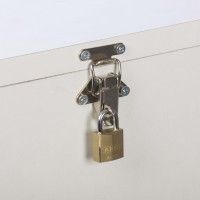 Fecho para Mala 40x16mm Aço Niquelado Fecho para Mala 40x16mm Aço Niquelado