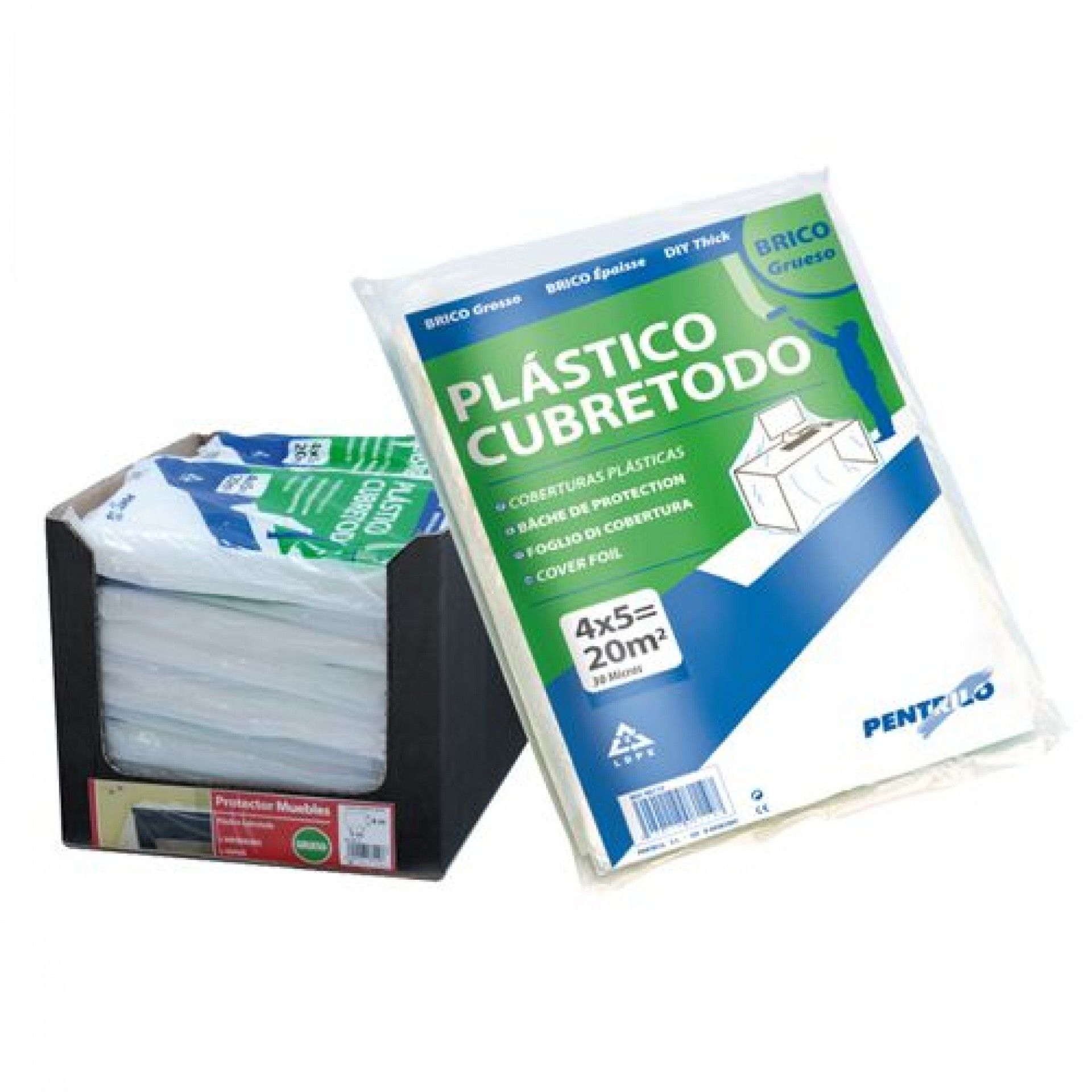 Cobertura de Plástico Grosso 4x5m