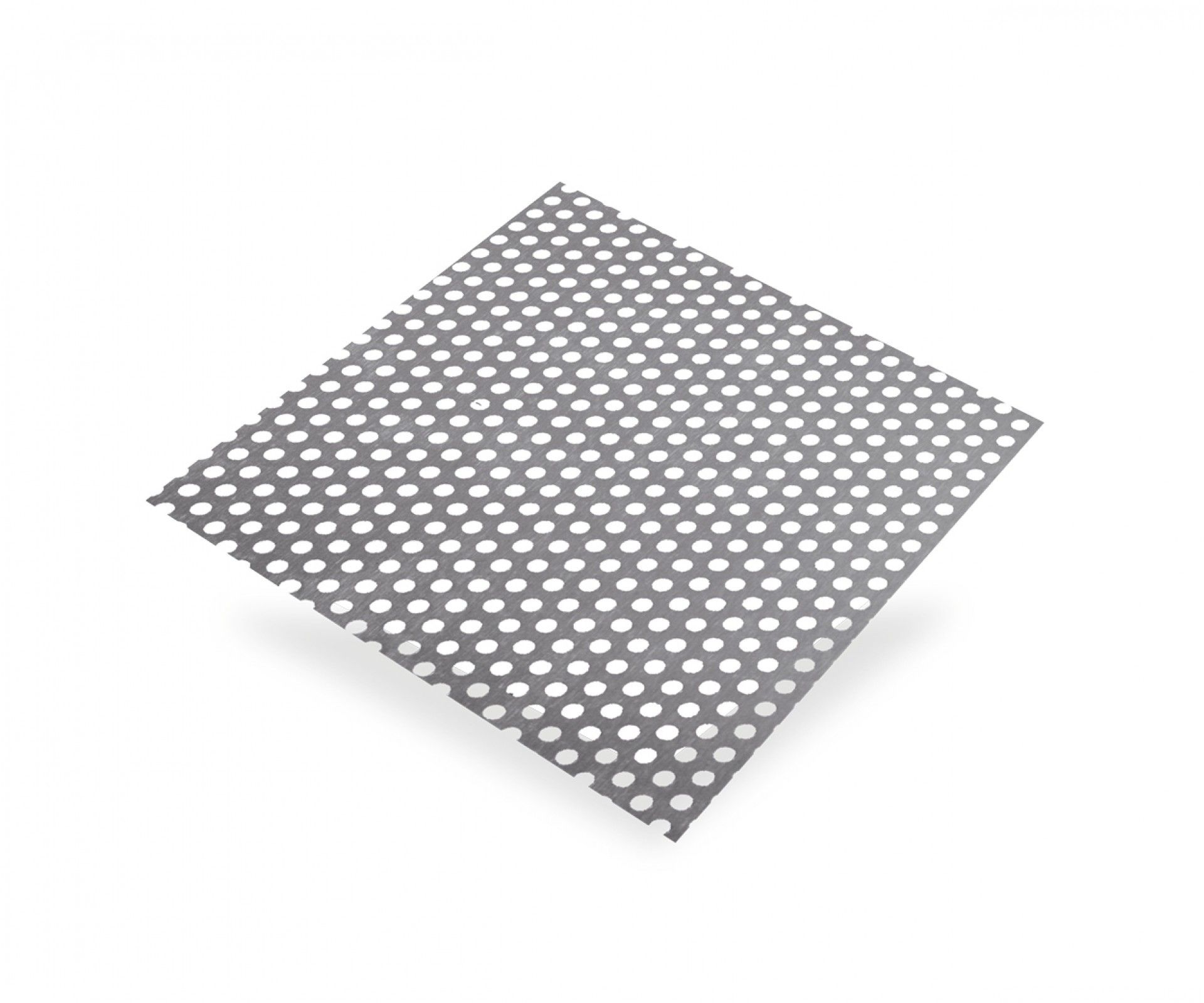 Chapa perfurada alumínio - 500x250mm