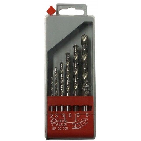 Brocas HSS 2-8MM 6 unidades Brocas HSS 2-8MM 6 unidades