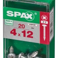 SPAX Cabe�a Redonda WIROX 4x12mm S