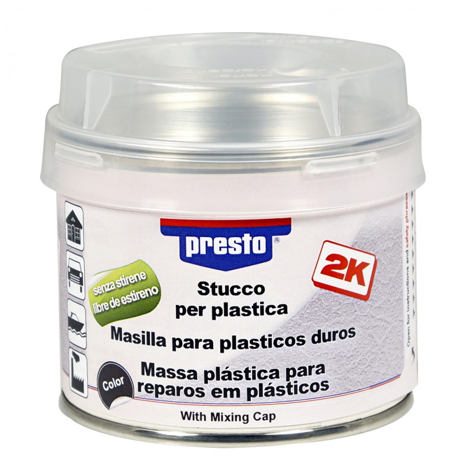 Massa de Repara��o Pl�sticos 250g