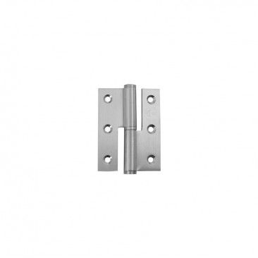 Dobradia Bal. Direita 3 Inox 3 unidades