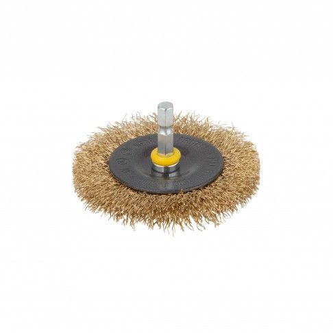 Escova Metálica Latão 75MM Escova Metálica Latão 75MM