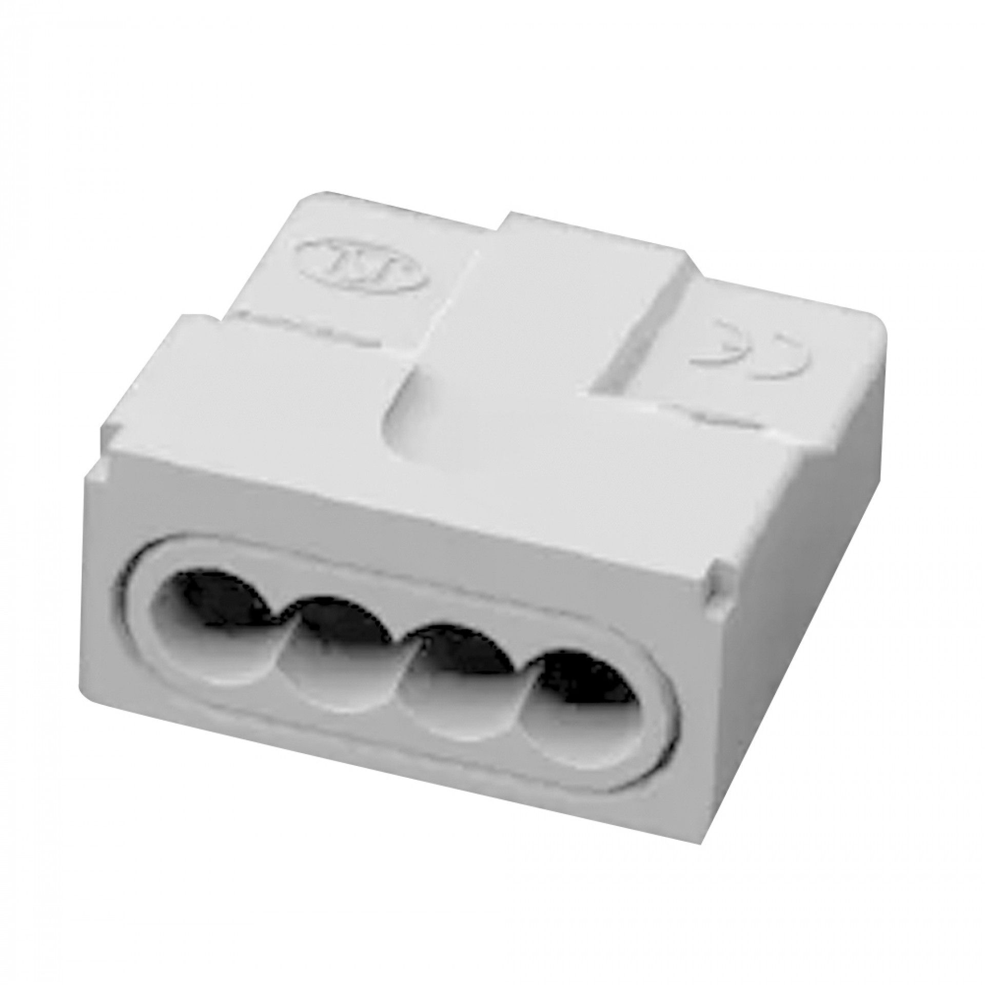 20 Ligadores Rápidos P/Cabo Rígido 4