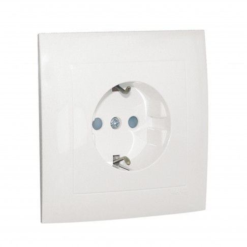 Tomada Schuko Monobloco C/Obt Logus 90 Tomada Schuko Monobloco C/Obt Logus 90