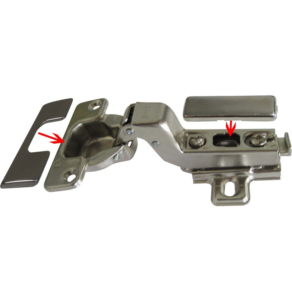 Dobradi�a Invis�vel M�vel 1/2 Curva