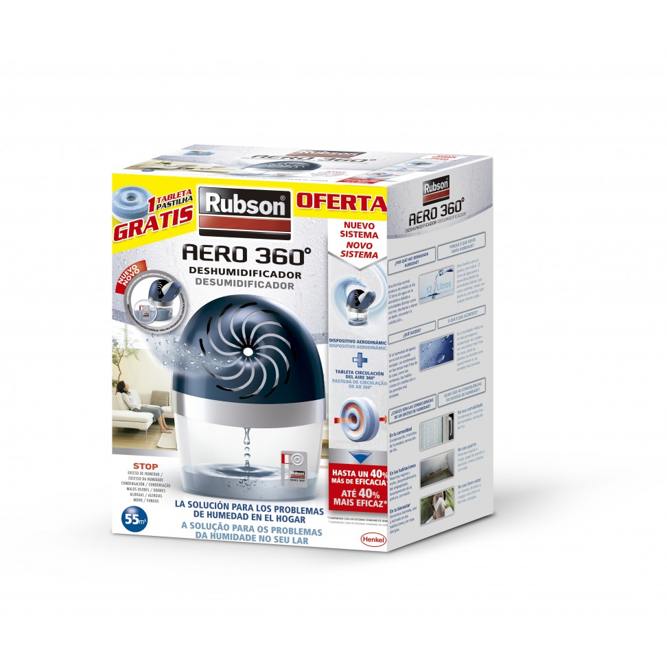 Desumidificador Aero 360� Dispositivo 450g