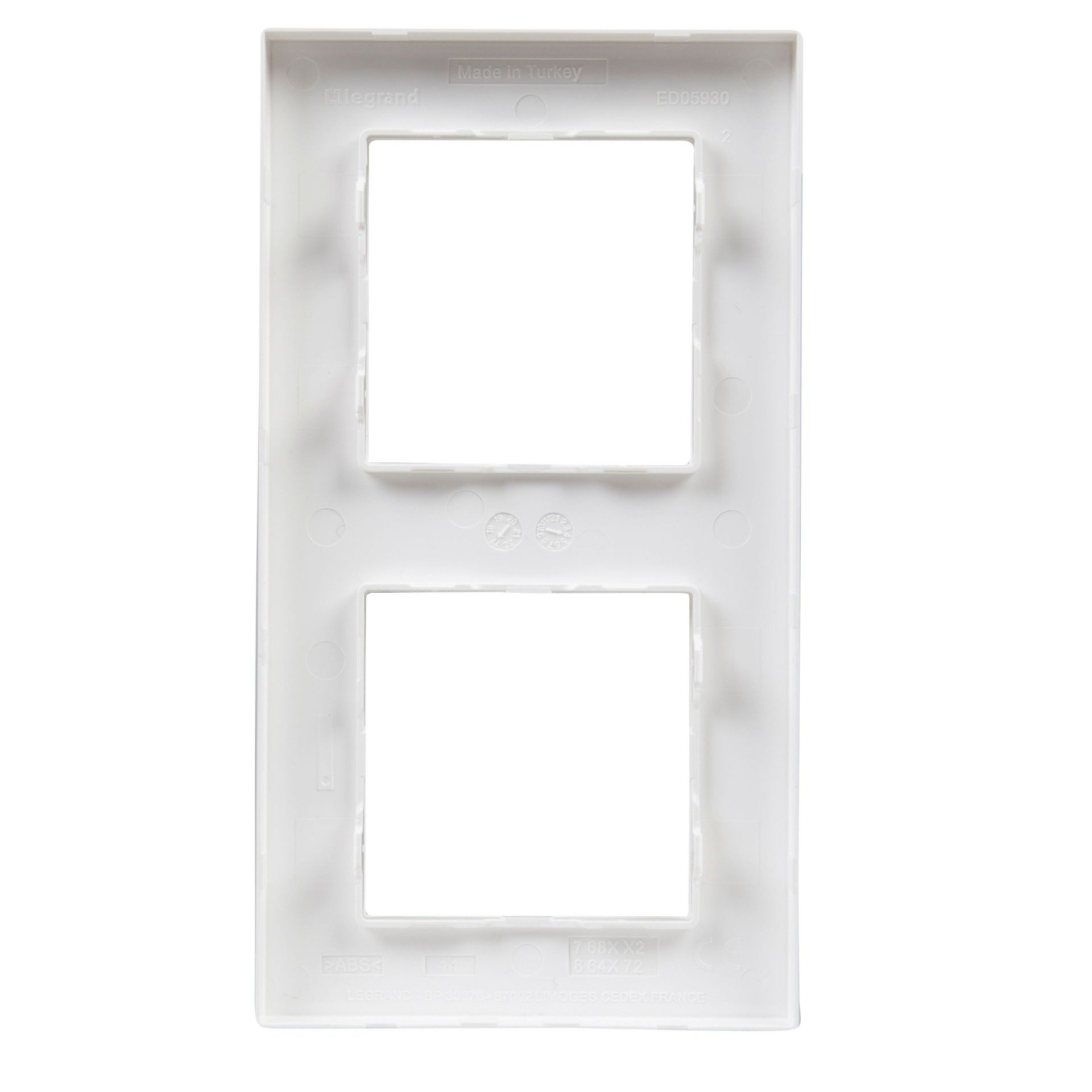 Quadro Duplo Série Niloé Step Branco