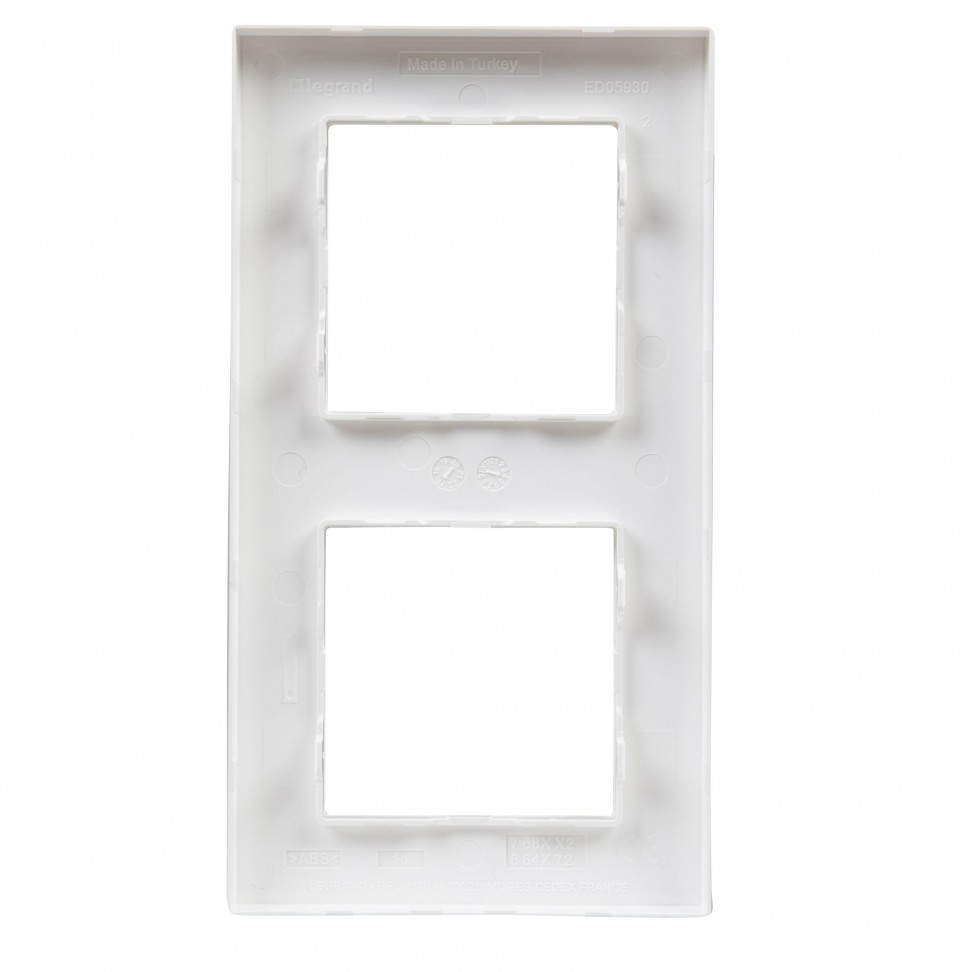Quadro Duplo Série Niloé Step Branco Quadro Duplo Série Niloé Step Branco