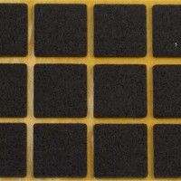 Proteção Adesiva Feltro 25x25mm Proteção Adesiva Feltro 25x25mm