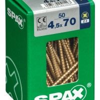 SPAX CP YELLOX 4,5x70mm L SPAX CP YELLOX 4,5x70mm L