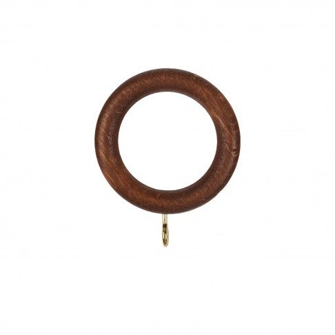 Argolas Wood Mel 28mm Argolas Wood Mel 28mm