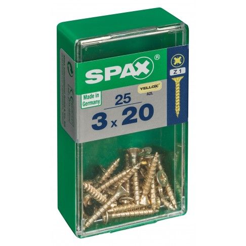 SPAX CP YELLOX 3x20mm S SPAX CP YELLOX 3x20mm S