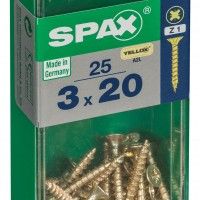 SPAX CP YELLOX 3x20mm S SPAX CP YELLOX 3x20mm S