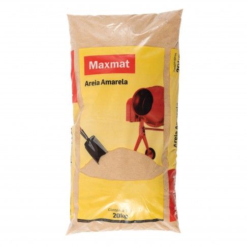 Areia Amarela 20kg Areia Amarela 20kg