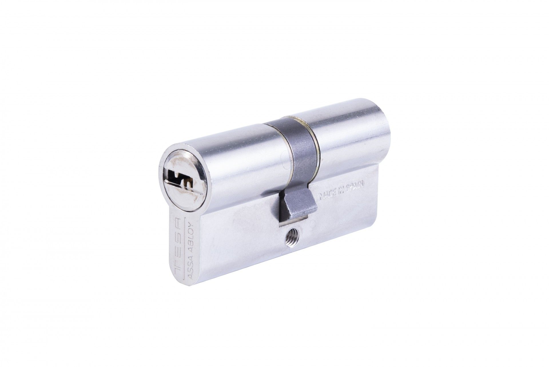 Cilindro Chave Pontos T60 35x35mm Niquelado