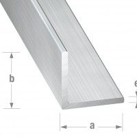 Cantoneira Alumínio 25x25x1,5mm-2m Cantoneira Alumínio 25x25x1,5mm-2m