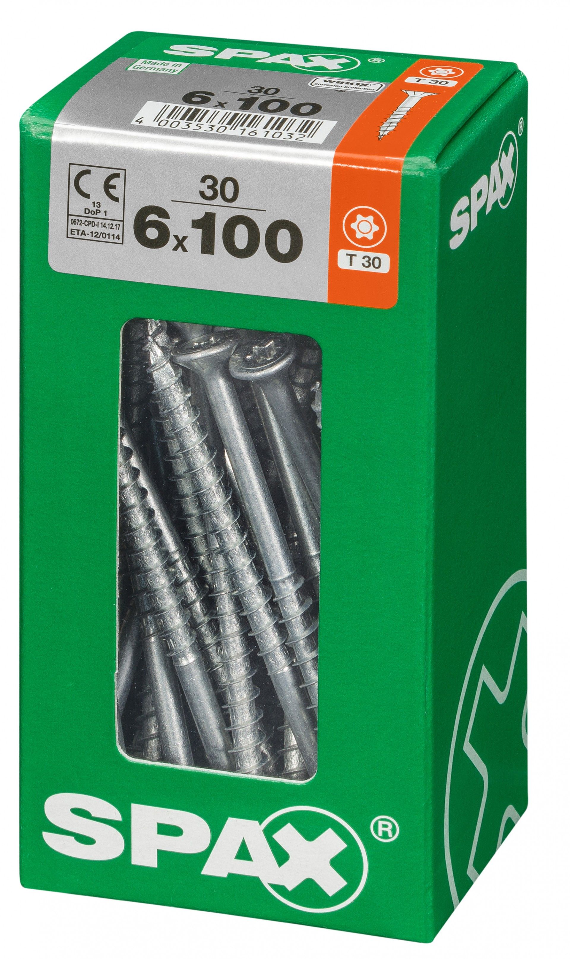 SPAX TRX CP WIROX 6x100mm L