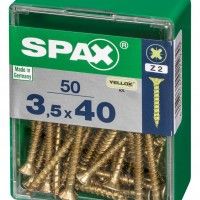 SPAX CP YELLOX 3,5x40mm M SPAX CP YELLOX 3,5x40mm M