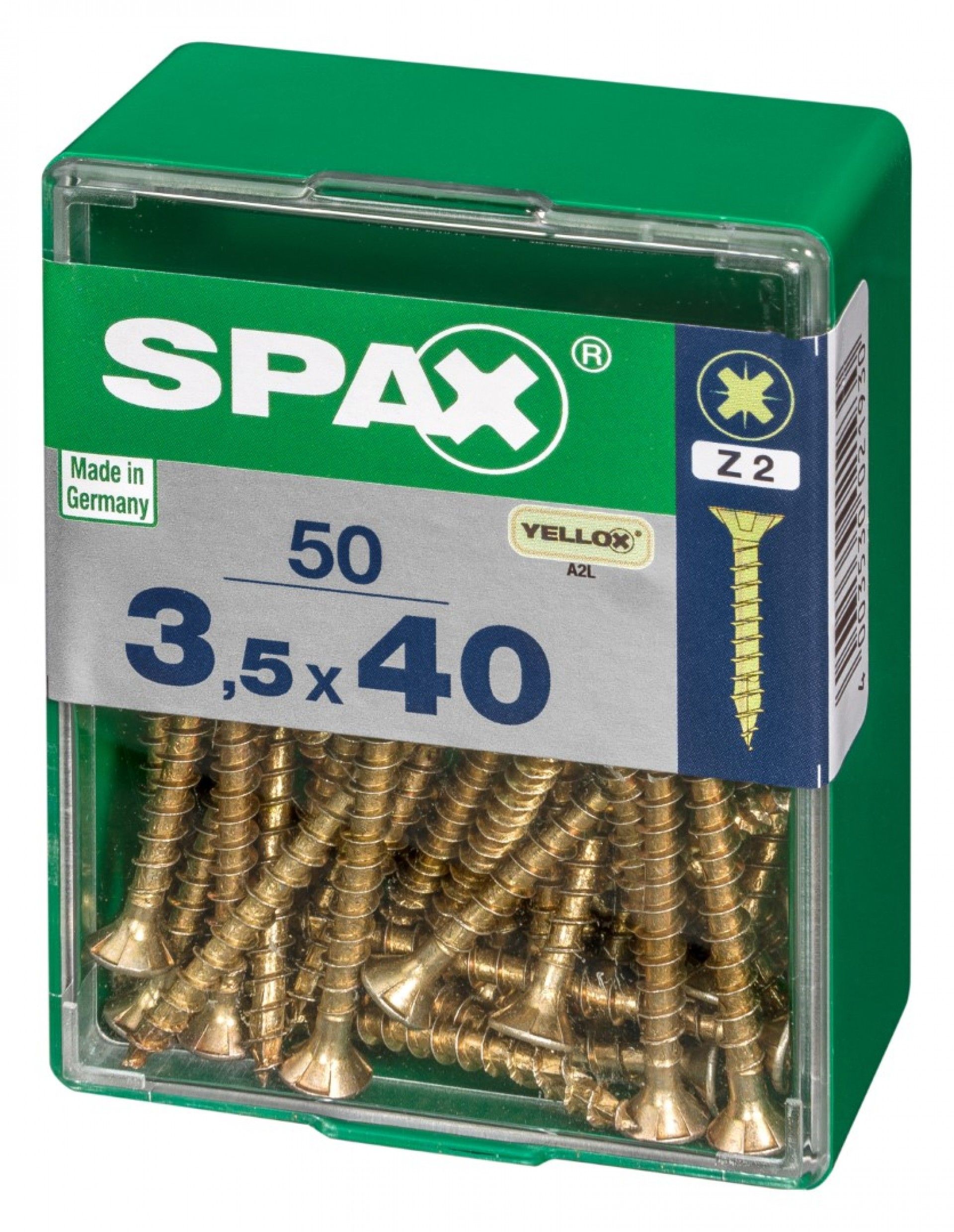 SPAX CP YELLOX 3,5x40mm M