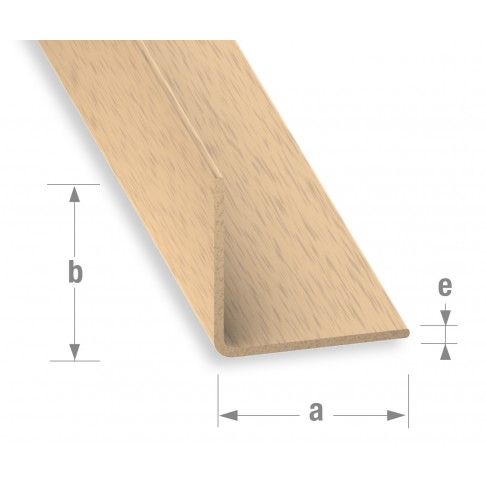 Cantoneira PVC Faia 20x20mm-1m Cantoneira PVC Faia 20x20mm-1m