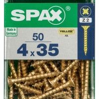 SPAX CP YELLOX 4x35mm M SPAX CP YELLOX 4x35mm M