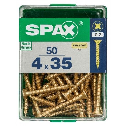 SPAX CP YELLOX 4x35mm M SPAX CP YELLOX 4x35mm M